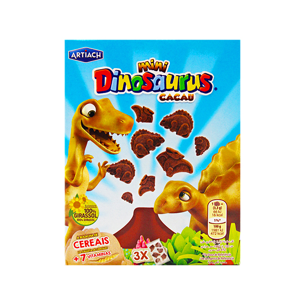 Artiach Bol. Dinosaurus Mini Choc. 120g