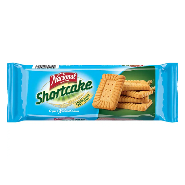 Nacional Shortcake 56% Cereais 180g