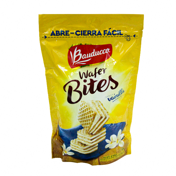 Bauducco Wafer Bites Vanilla 180Gr