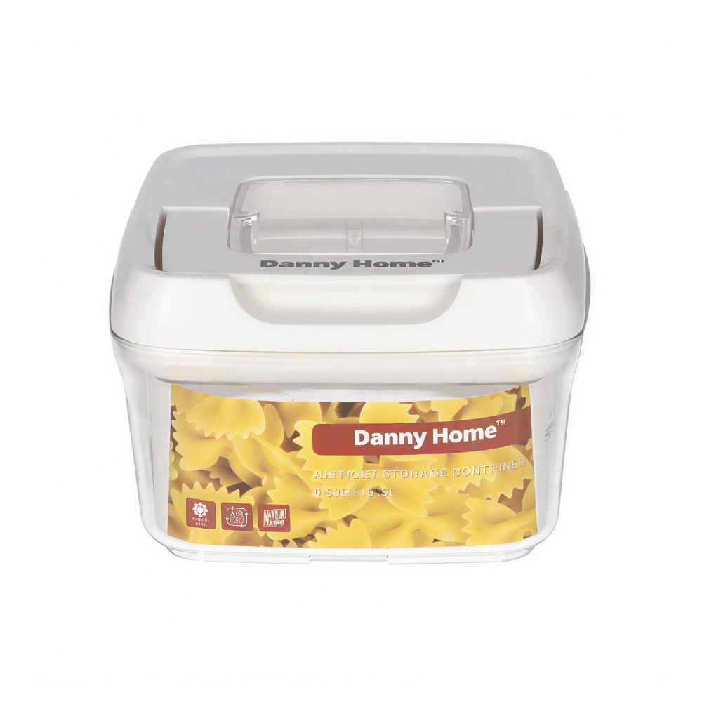 Danny Home Storage Container Black/White 500ml