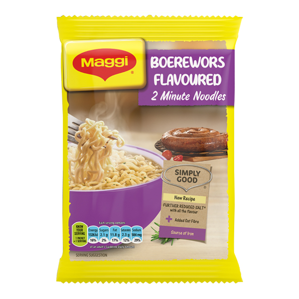 Maggi Noodles Boerewors Flav.73Gr