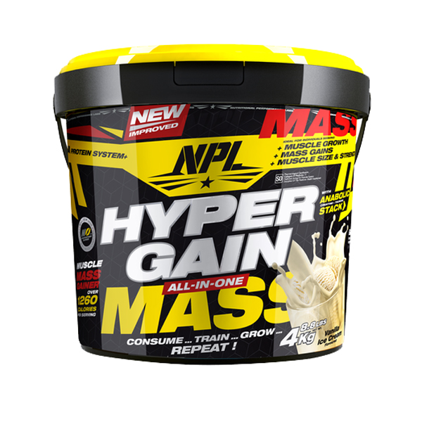 Npl Hyper Gain Mass Vanilla Ice Cream 4kg