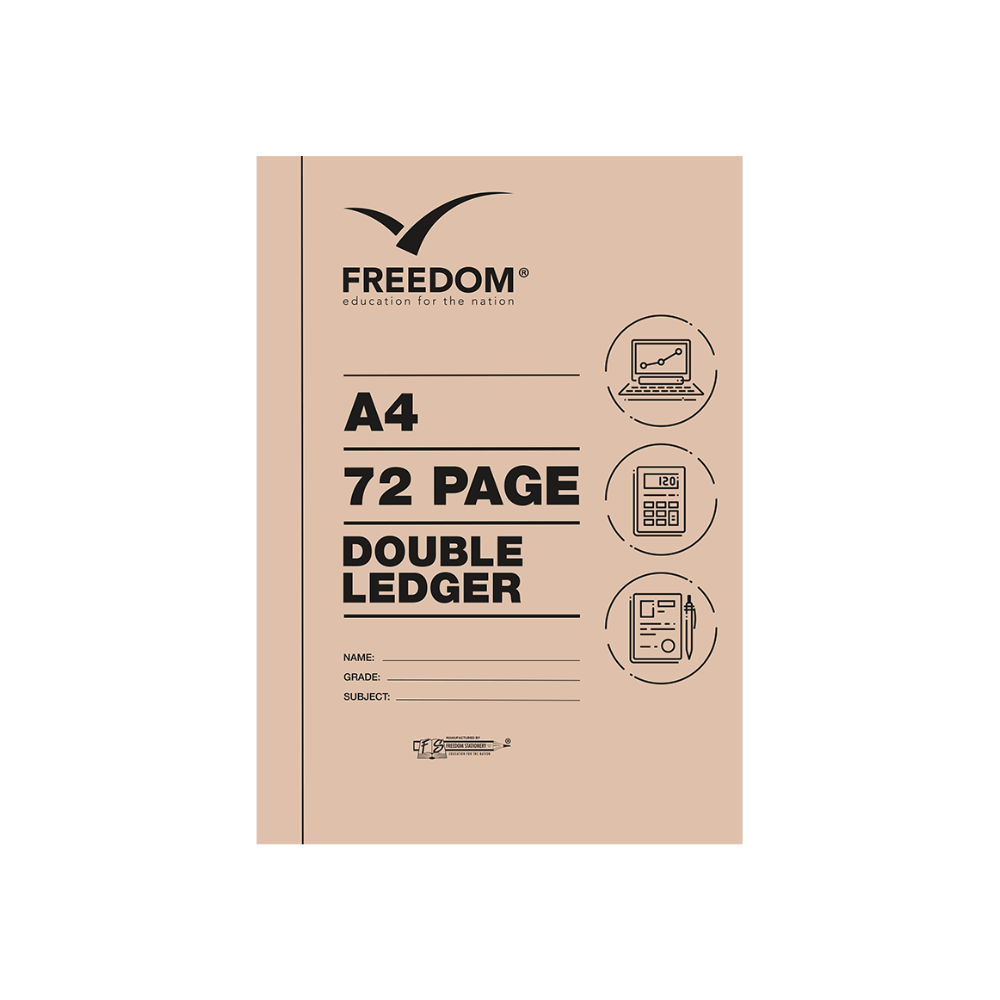 Fine Stationery Account Book A4 Ledger 1’S 72Pages