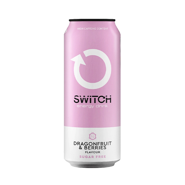Switch Dragonfruit & Berries Energy Drink Sugar Free 500ml