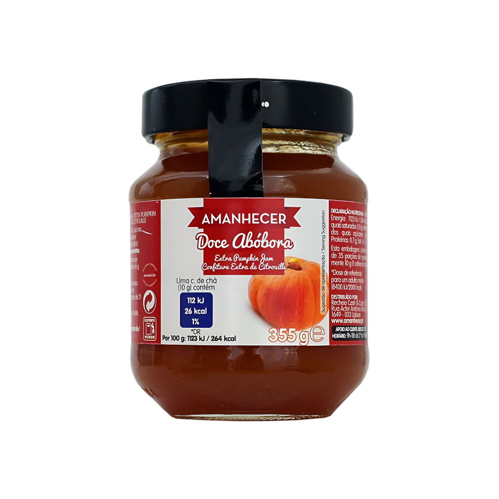 Amanhecer Doce Abobora 355g