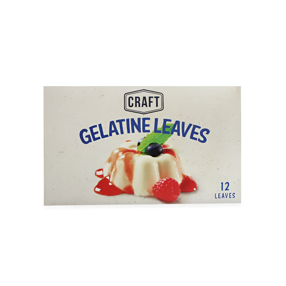 Craft Gelatine Leaves 12S