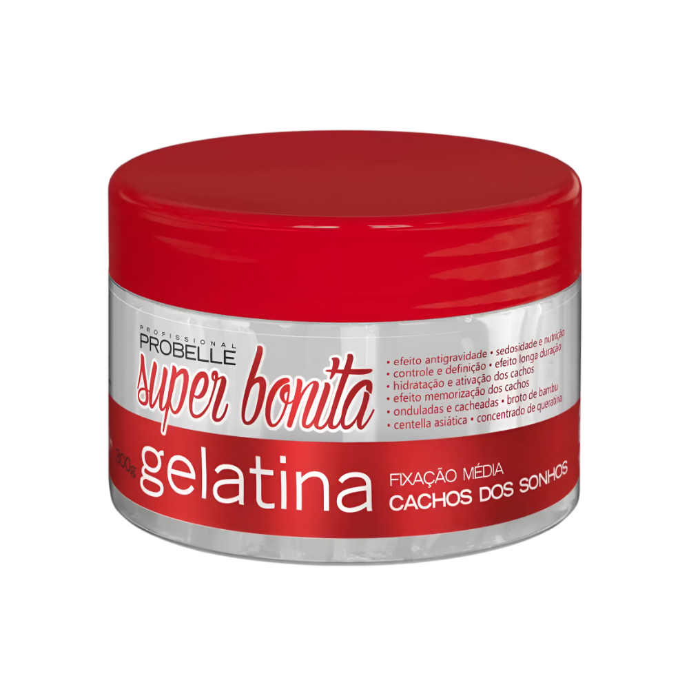 Probelle Gelatina Fixadora Cachos Dos Sonhos 300g