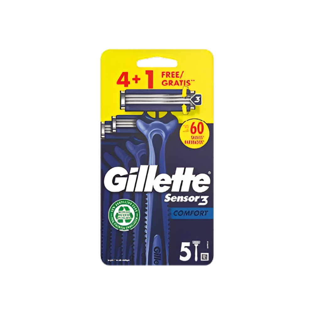 Gillette Maq Sensor 3 Descar 4+1 5’S