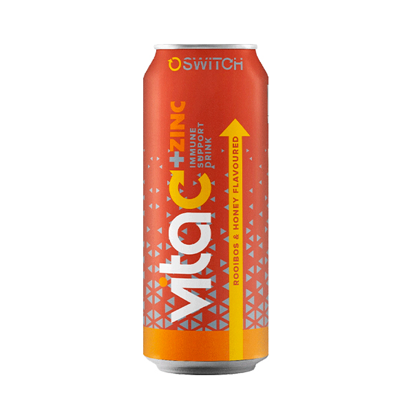 Switch Vita+Zinc Rooibos & Honey 500ml