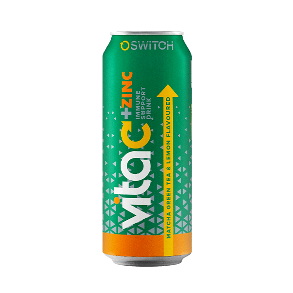 Switch Vita+Zinc Green Tea & Lemon 500ml
