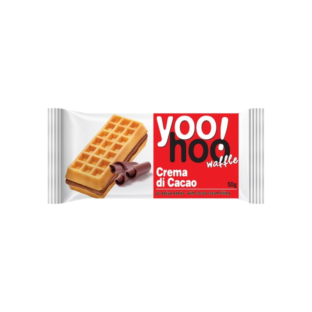 Yoo Hoo Waffle Creme De Cacau 50g
