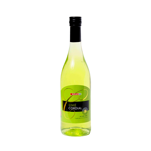 Spar Lime Cordial 750ml