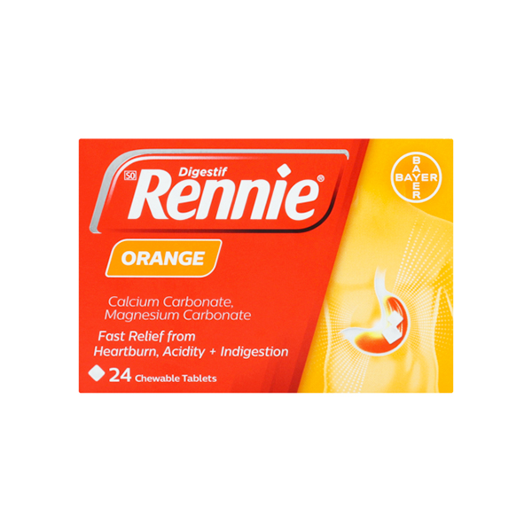 Digestif Rennie Orange 24S