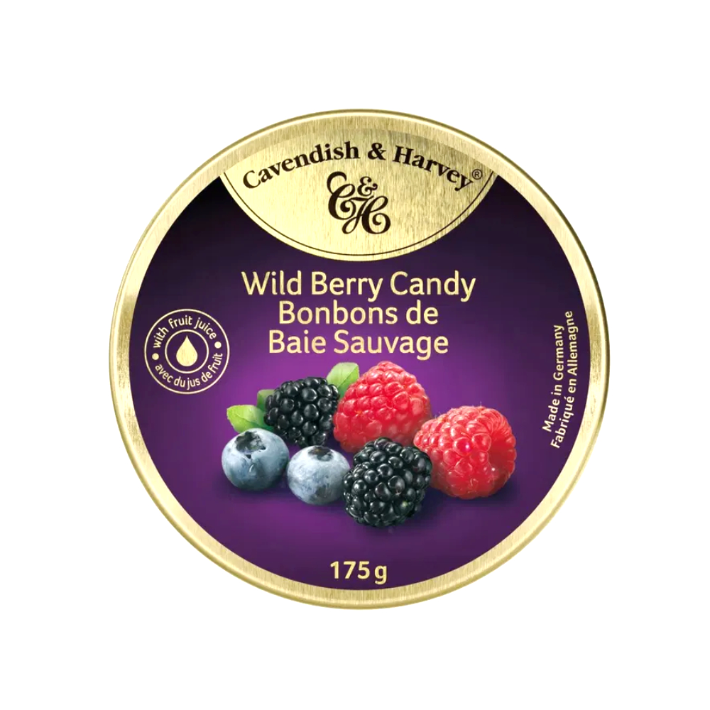 Cavendish E Harvey Wild Berry Sem Acucar 175g