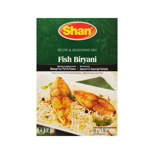 Shan Fish Biryani Mix For Spicy Pilaf 50Gr
