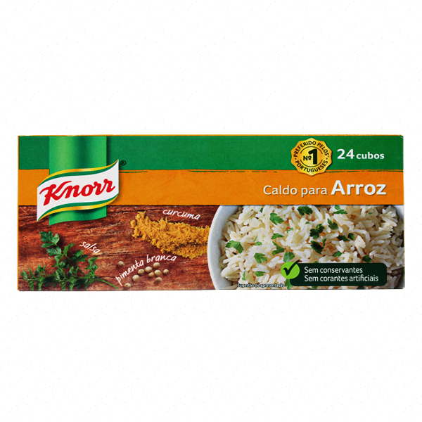 Knorr Caldo Para Arroz 24 Cubos 240Gr