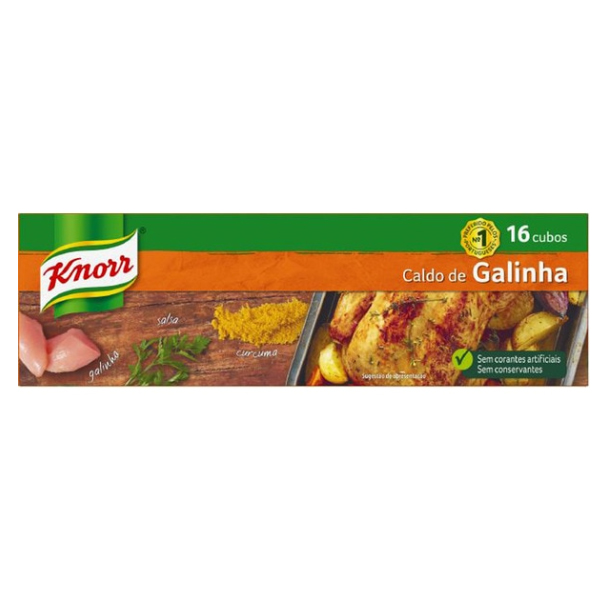 Knorr Caldo Galinha Cubos 16un
