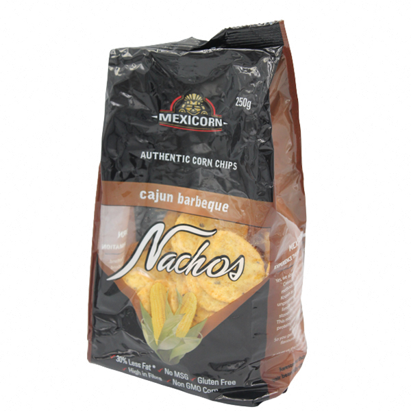 Mexicorn Nachos Cajun Barbeque 250Gr