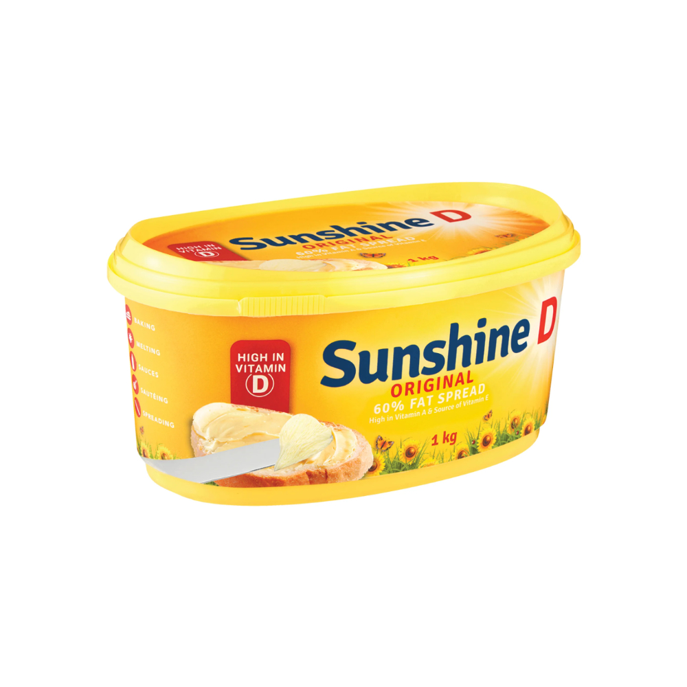 Margarina Sunshine 1kg Original Tigela