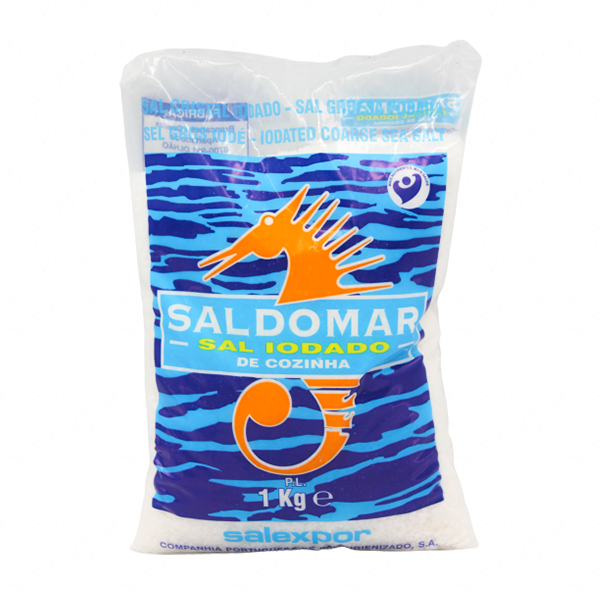 Saldomar Sal Iodado De Cozinha 1kg