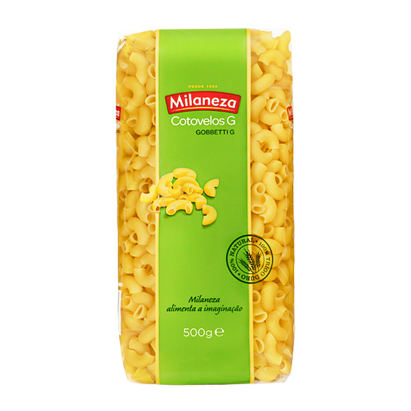 Massa Milaneza 500g Cotovelos Grossos/Gobbetti