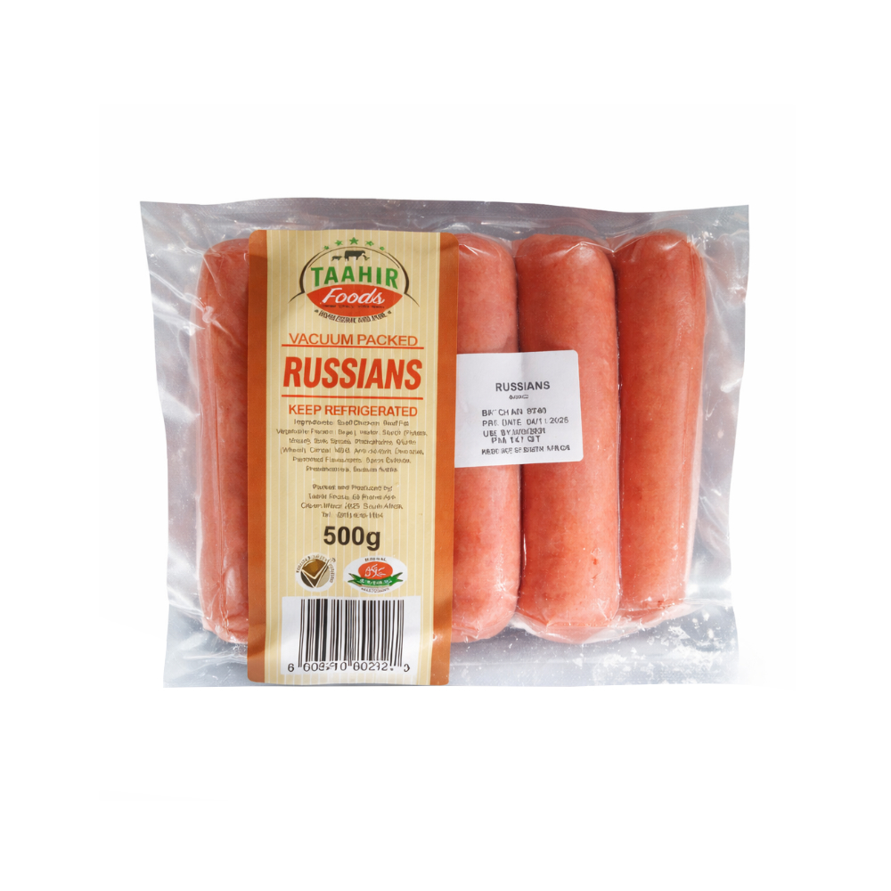 Taahir Salsichas Russian 500g