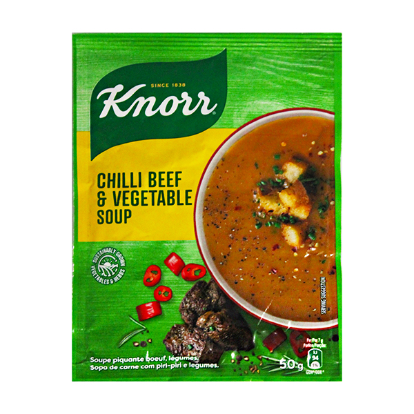Knorr Sopa Chilli Beef Vegetable 10S