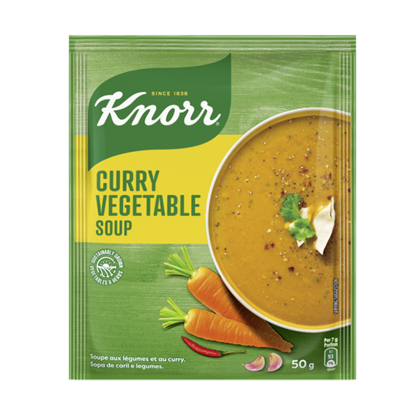 Knorr Sopa Curry Vegetable 10S