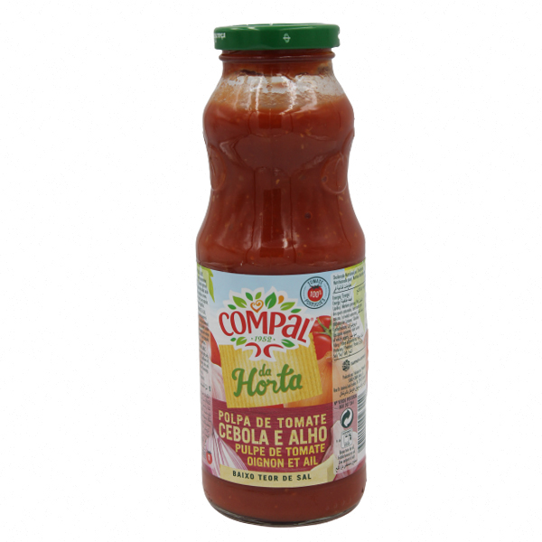 Compal Polpa De Tomate Cebola E Alho 500g