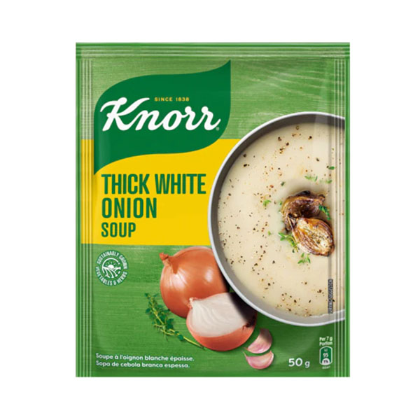 Knorr Sopa Thick White Onion 50Gr