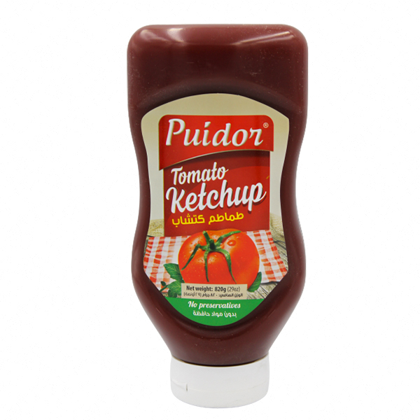 Puidor Tomato Ketchup 820Gr