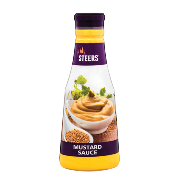 Steers Mustard Sauce Squeeze 375ml