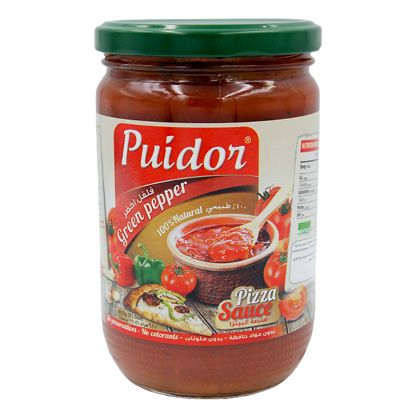 Puidor Green Pepper Pizza Sauce 690g