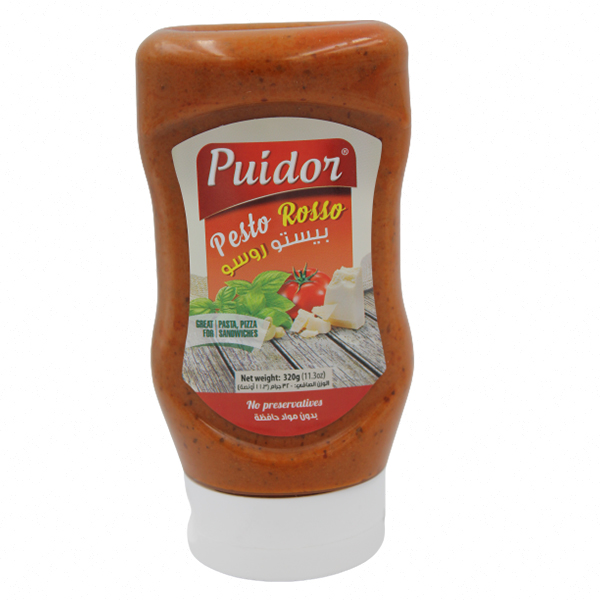 Puidor Pesto Rosso 320g