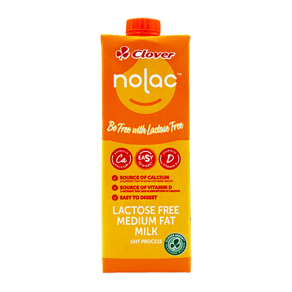 Leite Clover Nolac 1L Lactose