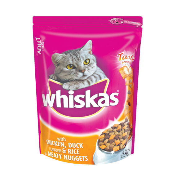Whiskas Comida De Gato Chicken,Duck 1kg