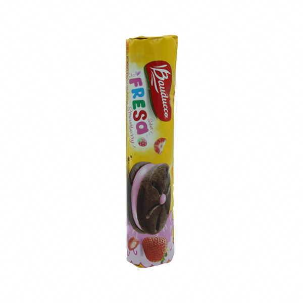 Bolachas Bauducco Recheado Choc/Morango 125g