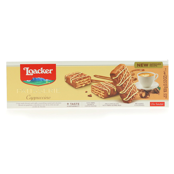 Chocolate Loacker Cappuccino 100g