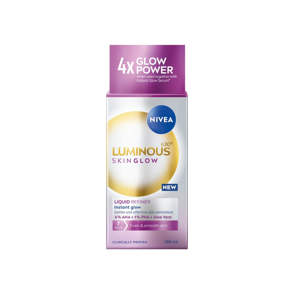 Nivea 630 Luminous Skin Glow Liquid Refiner 100ml