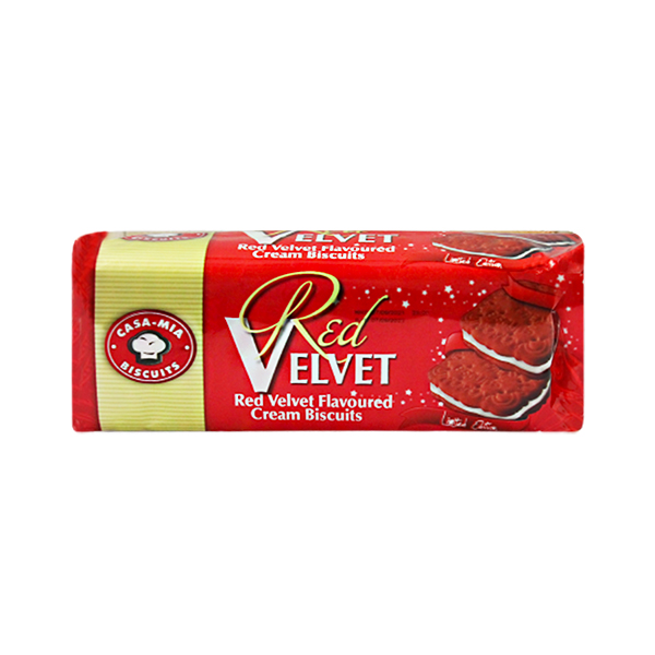 Casa Mia Red Valvet Cream Biscuits 150Gr