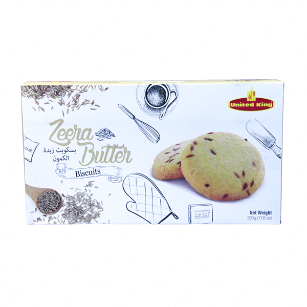 United King Zeera Butter Biscuits 200g