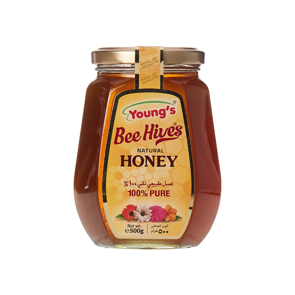 Youngs Bee Hives Mell Honey 500g