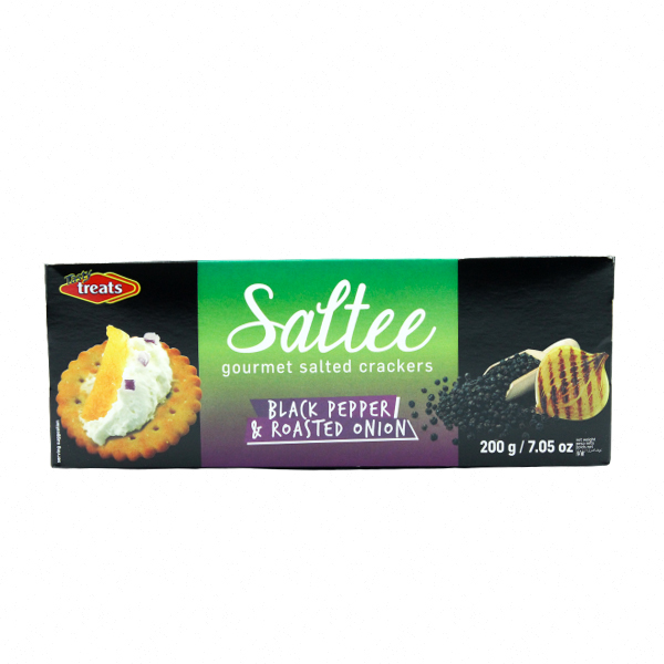 Treats Saltee Black Pepper Biscuits 200g