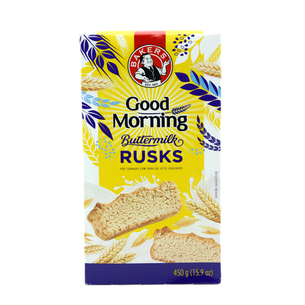 Bakers Good Morning Buttermilk Rusks 450g