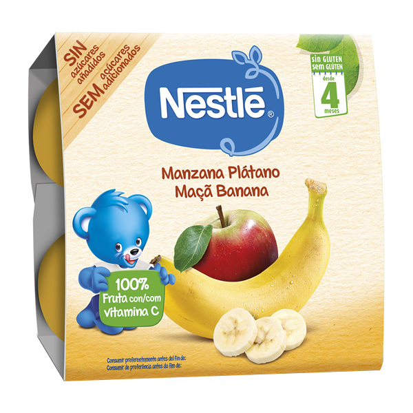 Nestle Maca Banana 4X100g