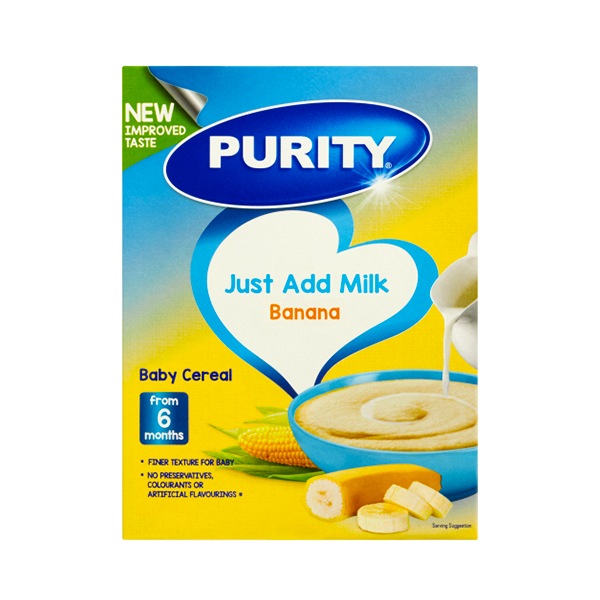 Purity Baby Cereal Banana 450Gr