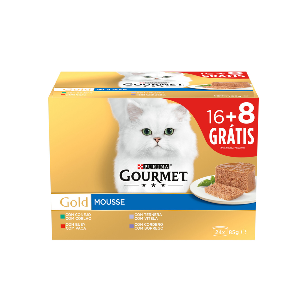 Purina Gourmet Gold Mse Mv Beef 85g