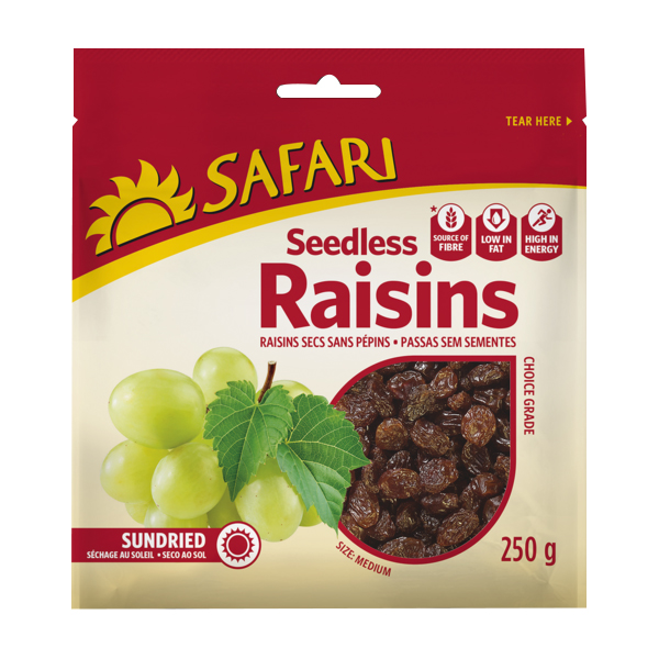 Uvas Safari 250g Secas Mix