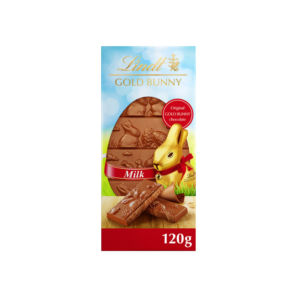 Lindt Gold Bunny Chocolate Tablet 120g