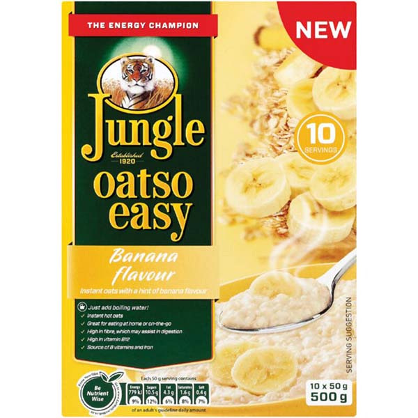 Jungle Oatso Easy Banana Flav.500Gr